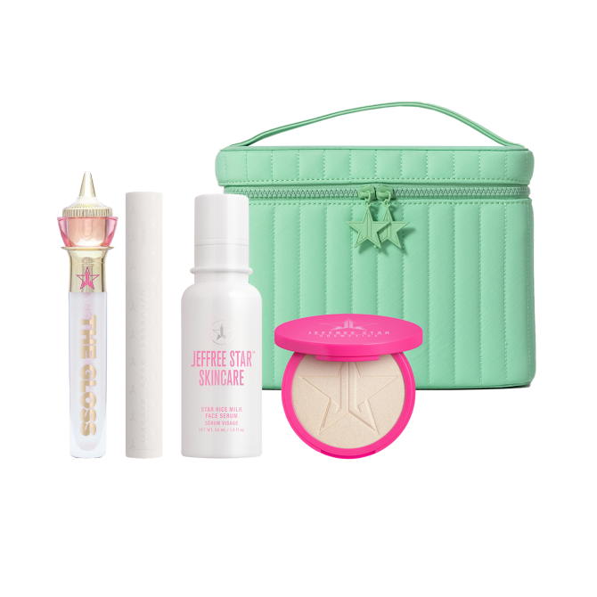 Mint Quilted Travel Bag Bundle